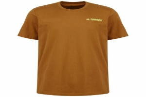 Adidas Performance TERREX Mountain Graphic T-Shirt Herren braun NEU